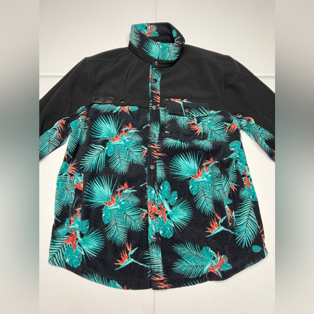 Kavu men’s fleece button down shirt